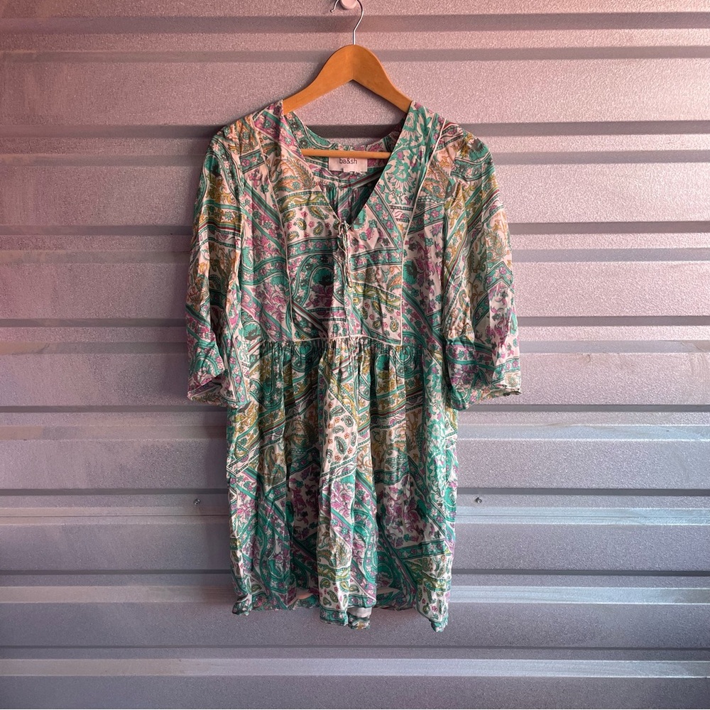 ba&sh Fleur Mini Dress